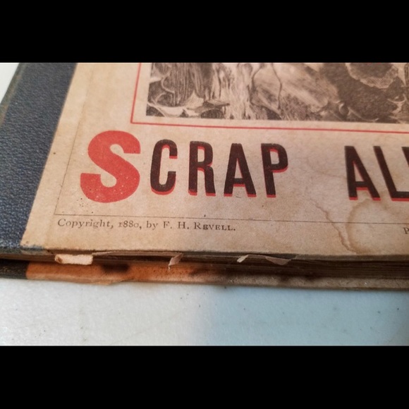 Antique 1880 The Sunday Scrap Album - Picture 3 of 16